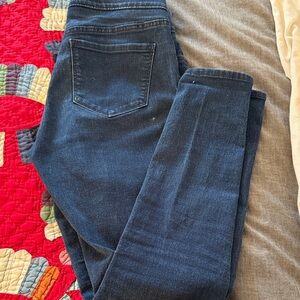 Old Navy Women's Dark Blue Skinny Jeans